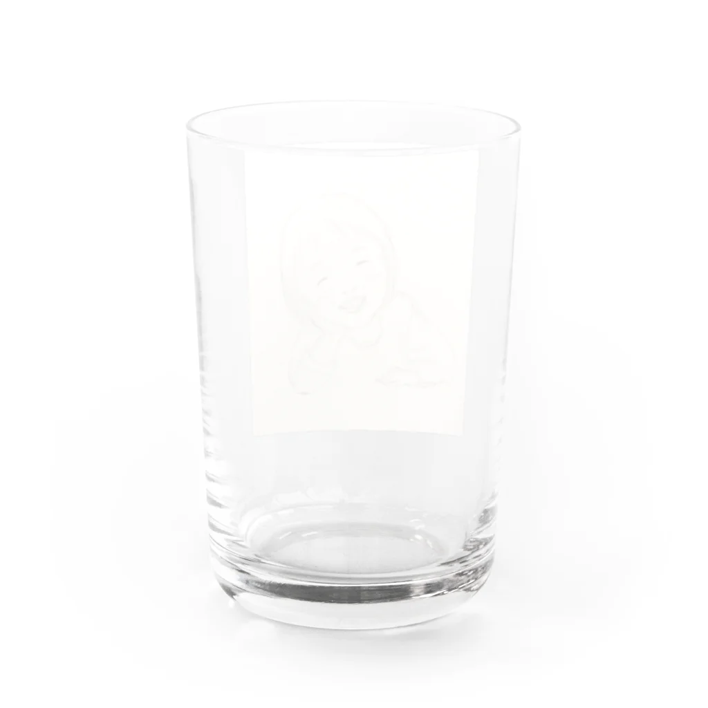 mofumofuのかわいい子どもアイテム Water Glass :back