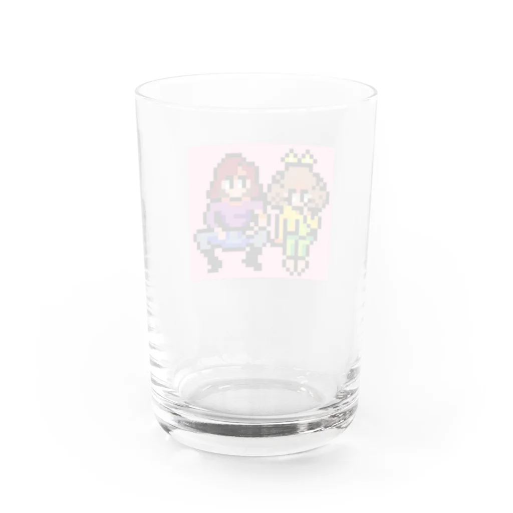 Eye Star Productionのチョコレートパフェ食べよ Water Glass :back