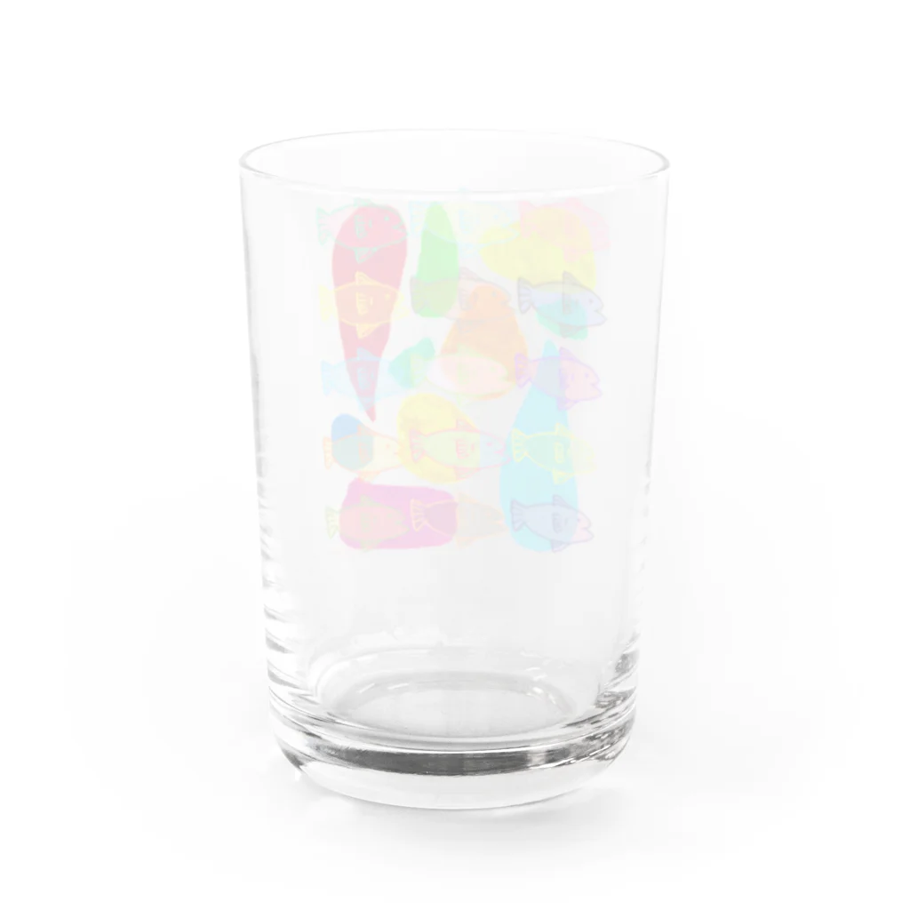  むきむき   地球生活の魚の冬休み Water Glass :back