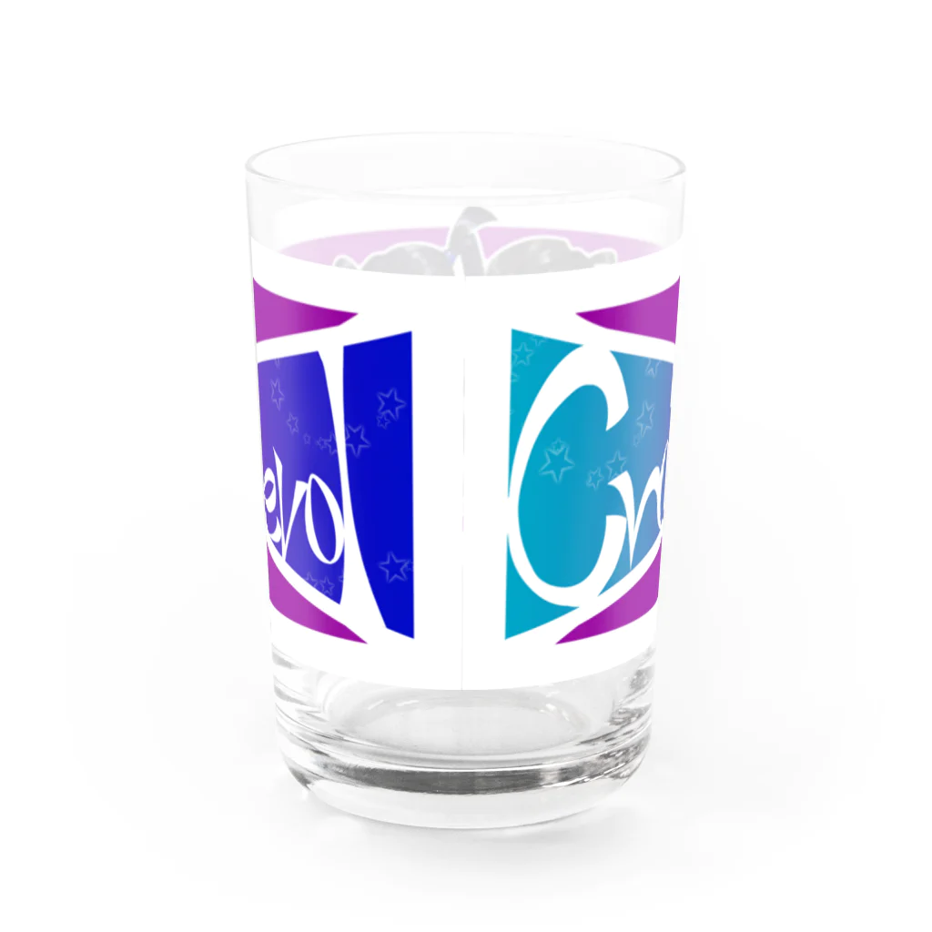 CrossRevolのsuzuriなお店のCrossRevol グラス Water Glass :back
