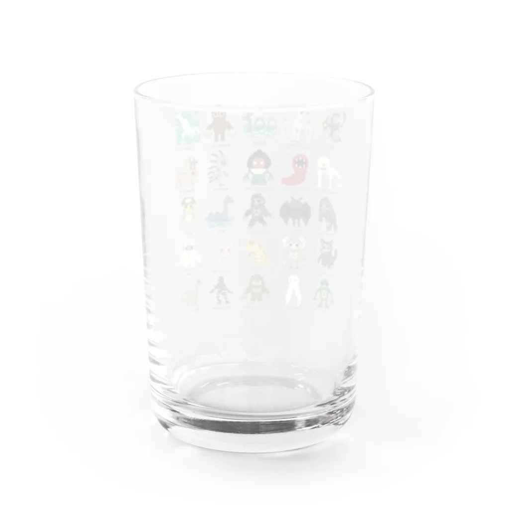 すとろべりーガムFactoryのドットUMA図鑑 Water Glass :back