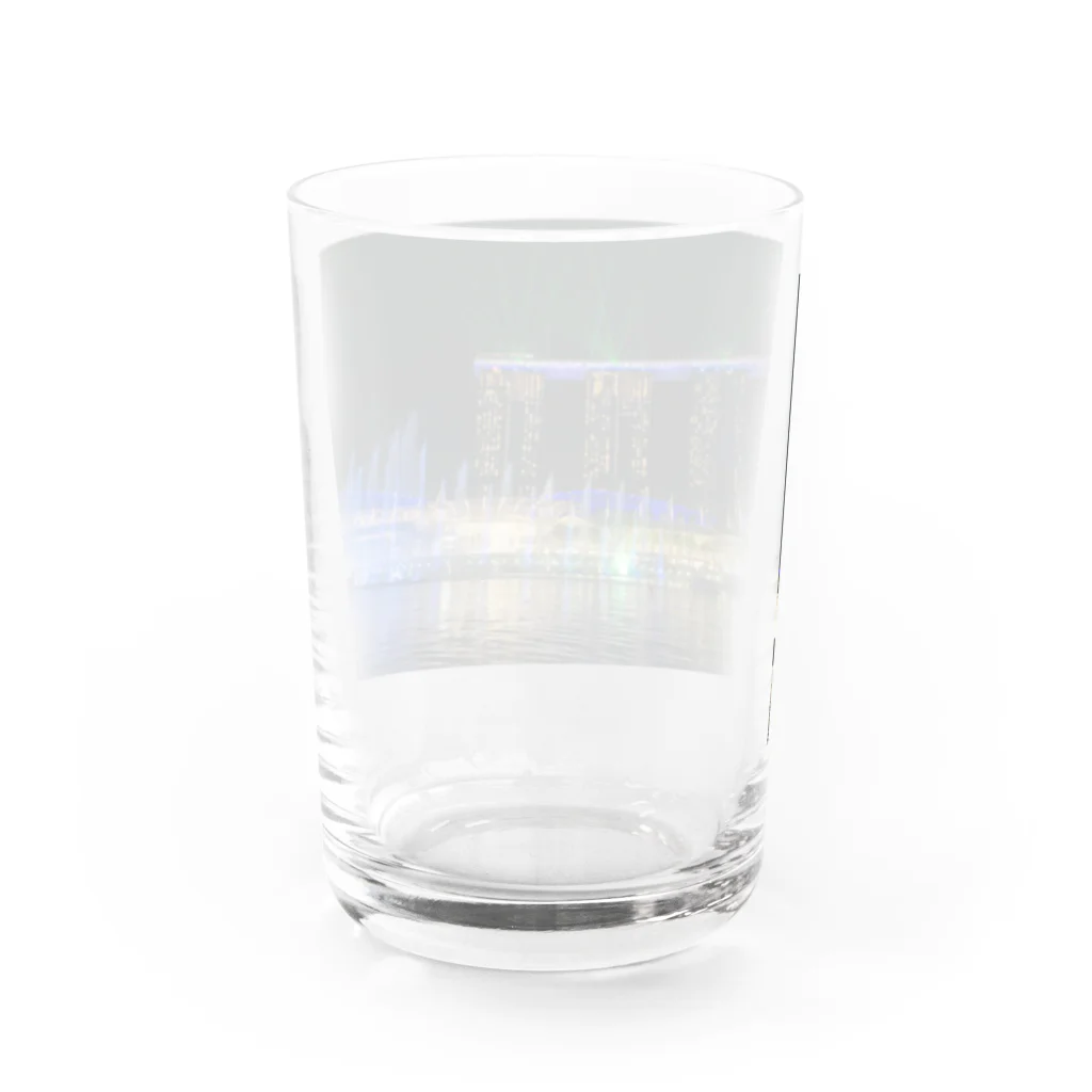 DIABOLOのシンガポール　夜景 Water Glass :back