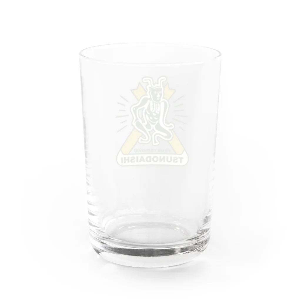 スタジオ・ボウズの疫病退散・角大師（元三大師）E Water Glass :back