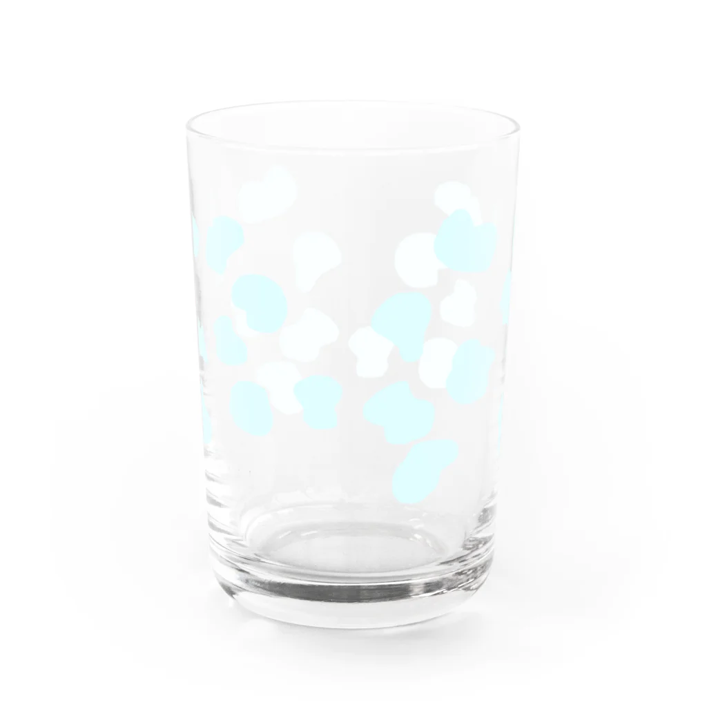 はちおうじ　にっきの牛乳を注ぐとウシになるやつ(そらいろ) Water Glass :back