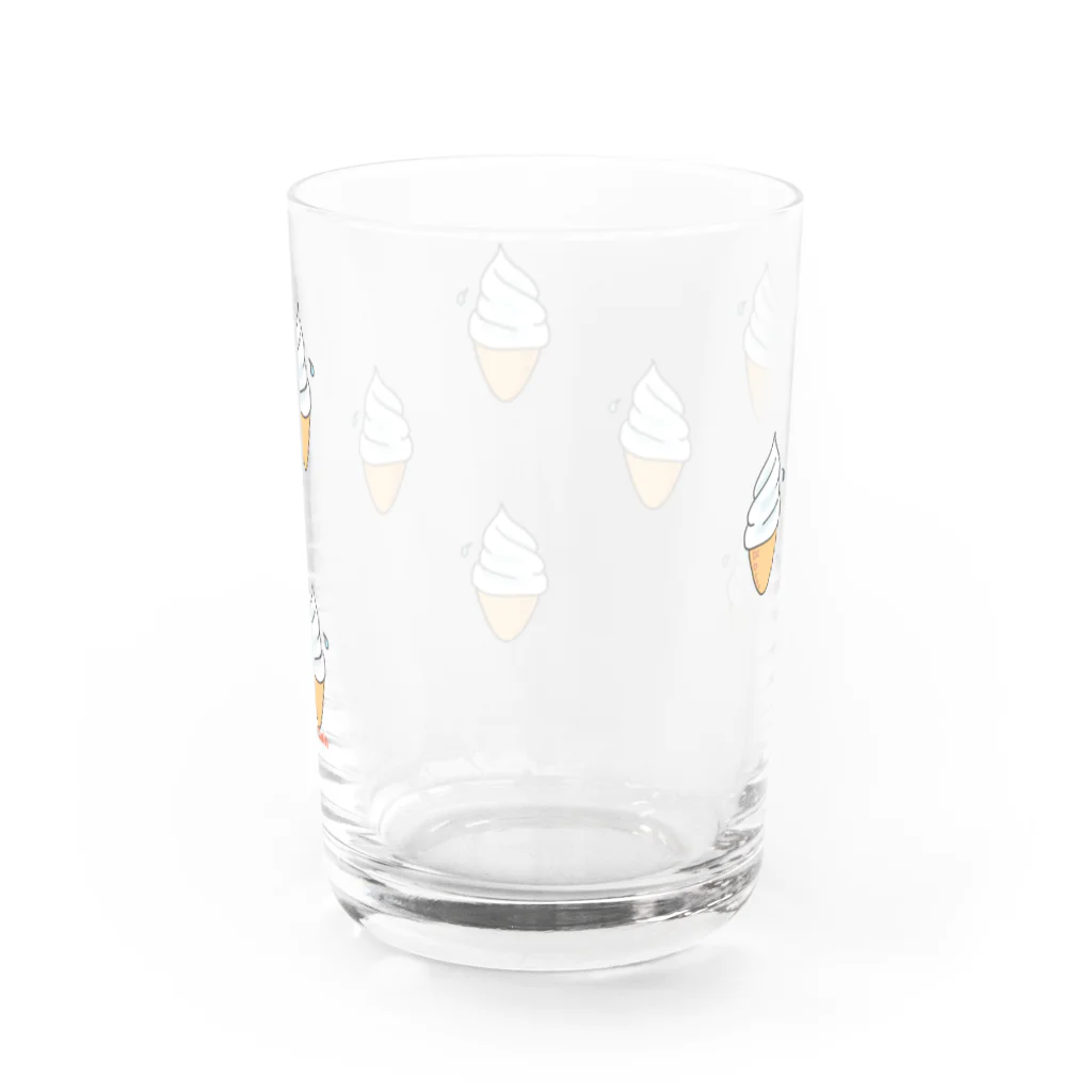 cumincuminのソフトクリーム9個 Water Glass :back