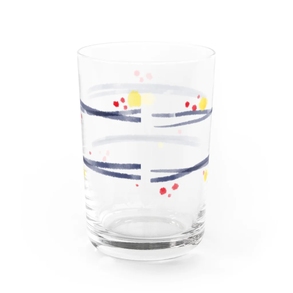 Lucieの蛍と夜 Water Glass :back