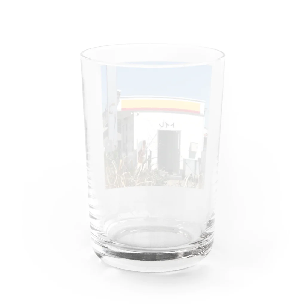 古泉商店のド直球 Water Glass :back