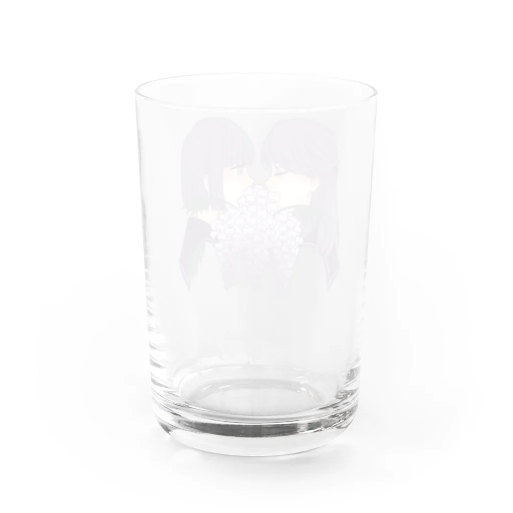 meteorline（わた）の恋に酔う Water Glass :back