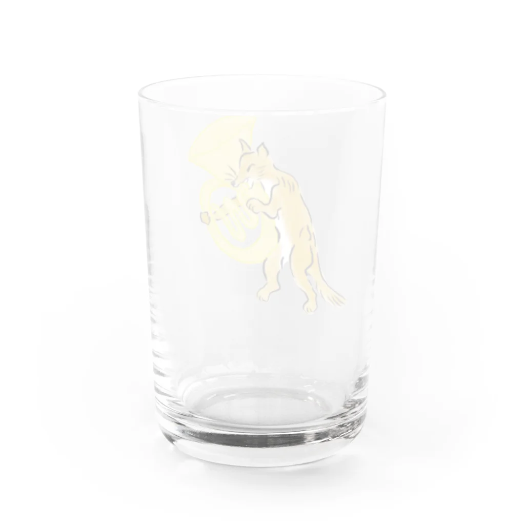 めぇめぇ羊のユーフォニアムと狐 Water Glass :back