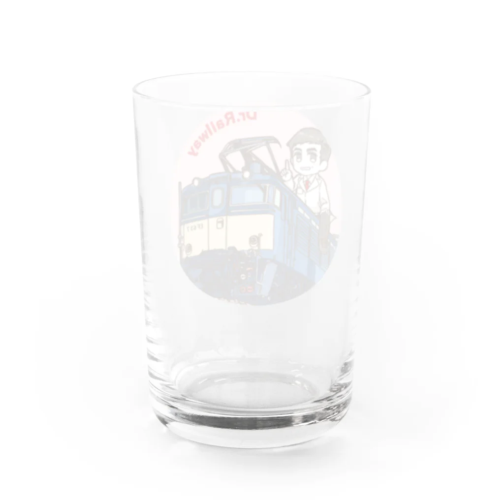 鉄道博士 / Dr.Railwayの鉄道博士 EF63 Water Glass :back