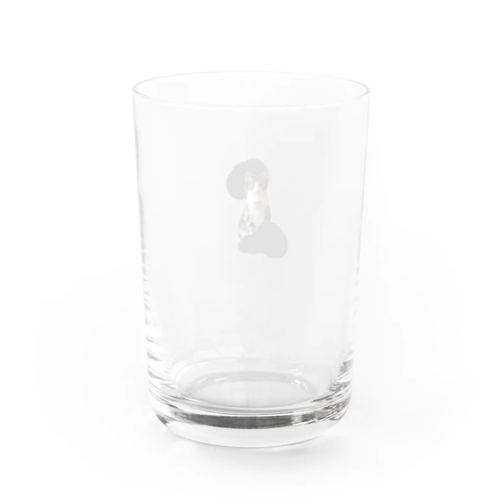 犀（ナビ）のバロン！ Water Glass :back