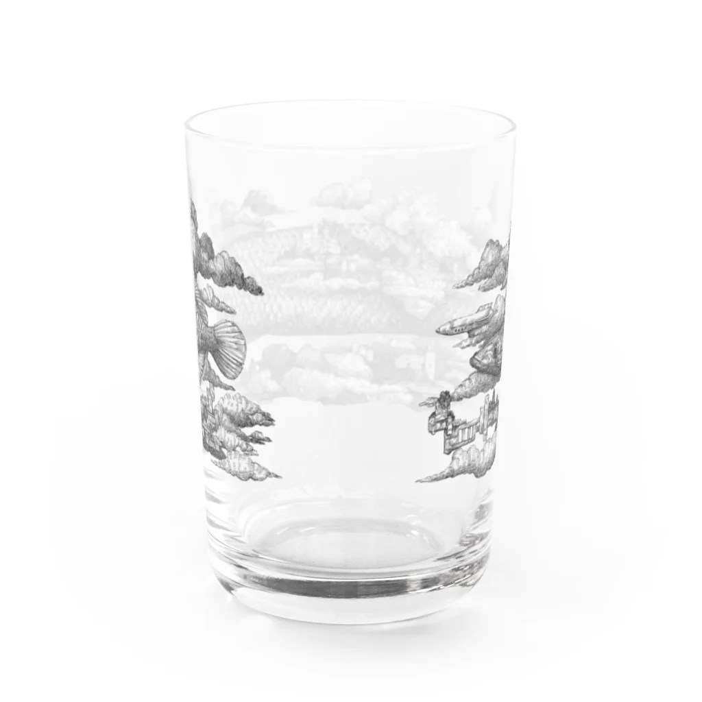 西本百合の午後の風景 Water Glass :back