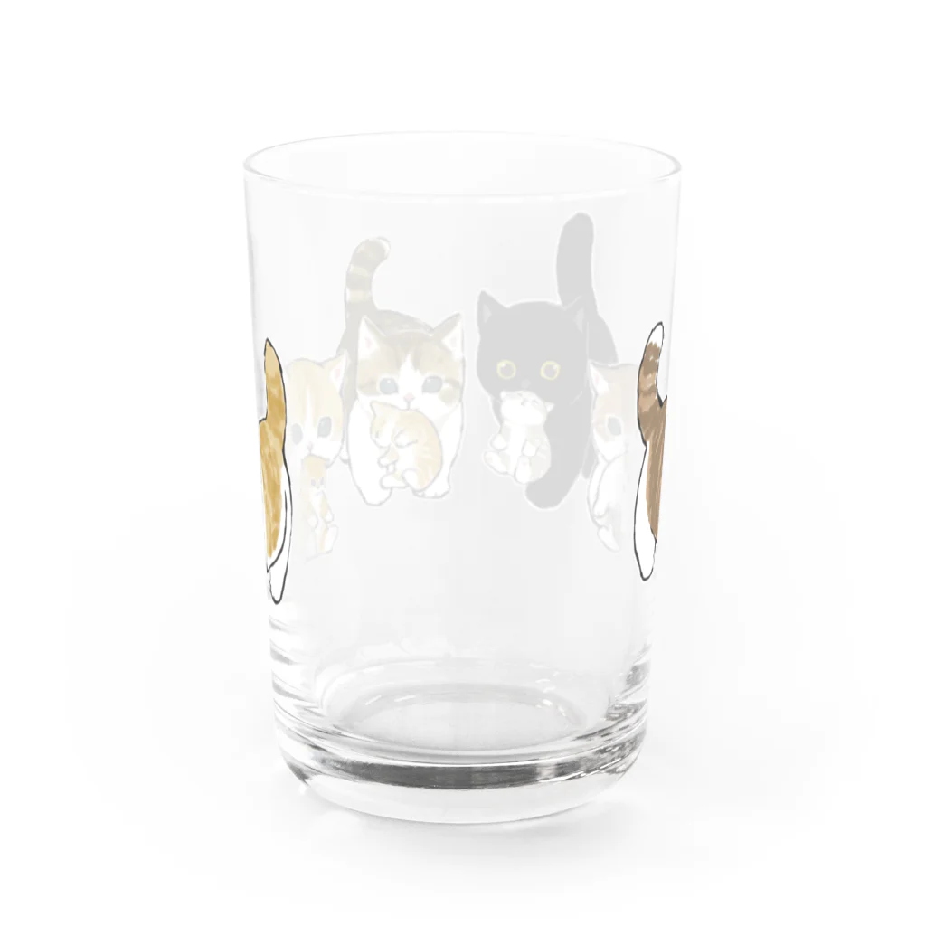 mofusandの新しい家族を紹介します Water Glass :back