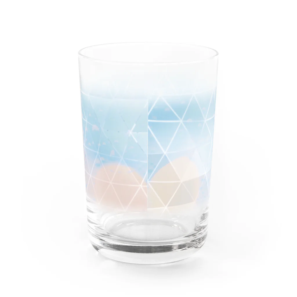 スナックみつこ分店の曖昧な季節のグラス Water Glass :back