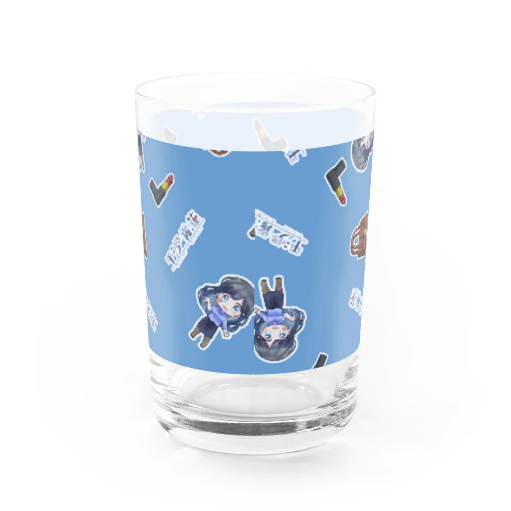 平沙 霧花（ひらさ きりか）の平沙霧花 オリジナルグッズ Water Glass :back