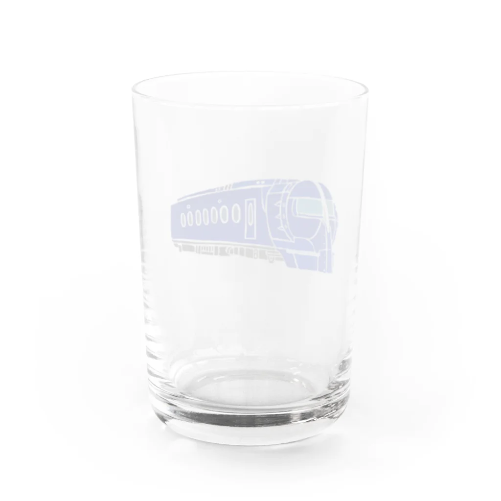 fuji041の特急電車 Water Glass :back