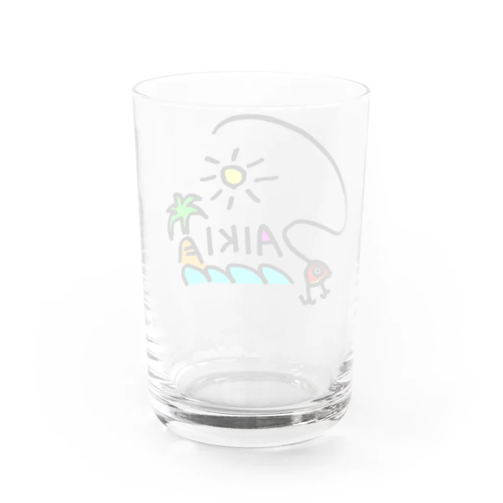 -SAIKI-のサイキロゴナミ Water Glass :back