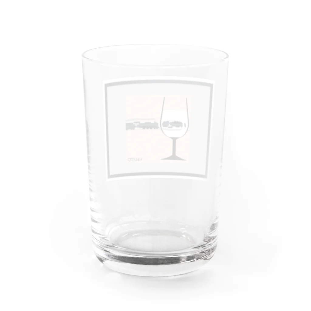 或る街からのステーションホテル Water Glass :back