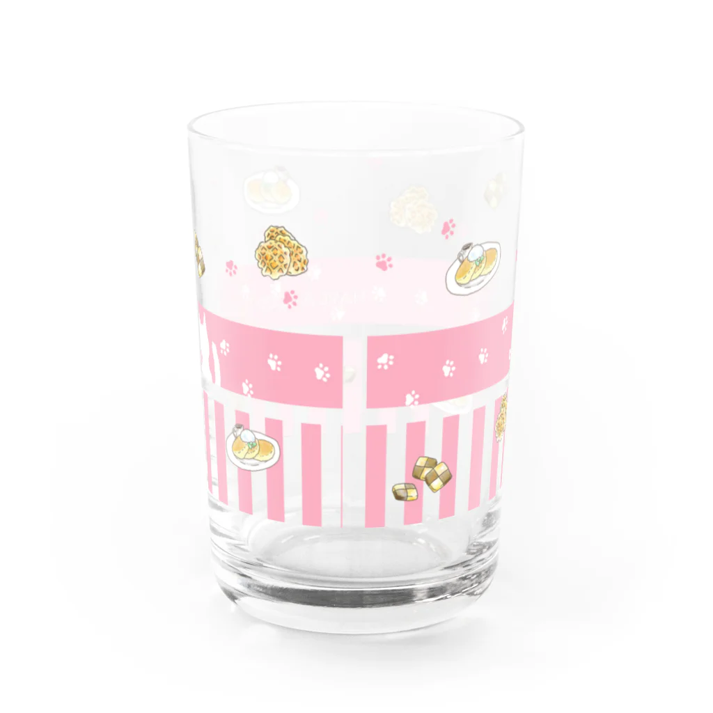 yoshiikanのティータイム(ピンク) Water Glass :back