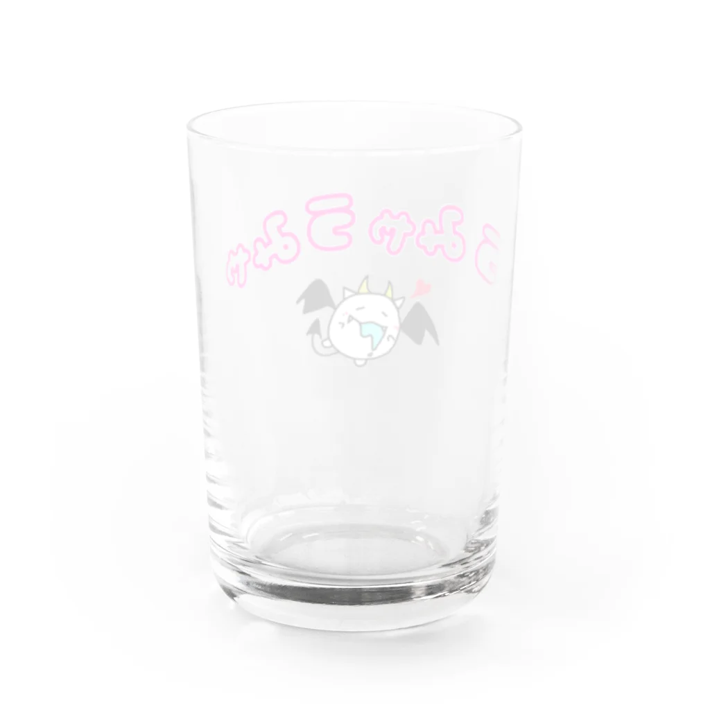 【公式】あくまねこのうみゃうみゃあくまねこ Water Glass :back