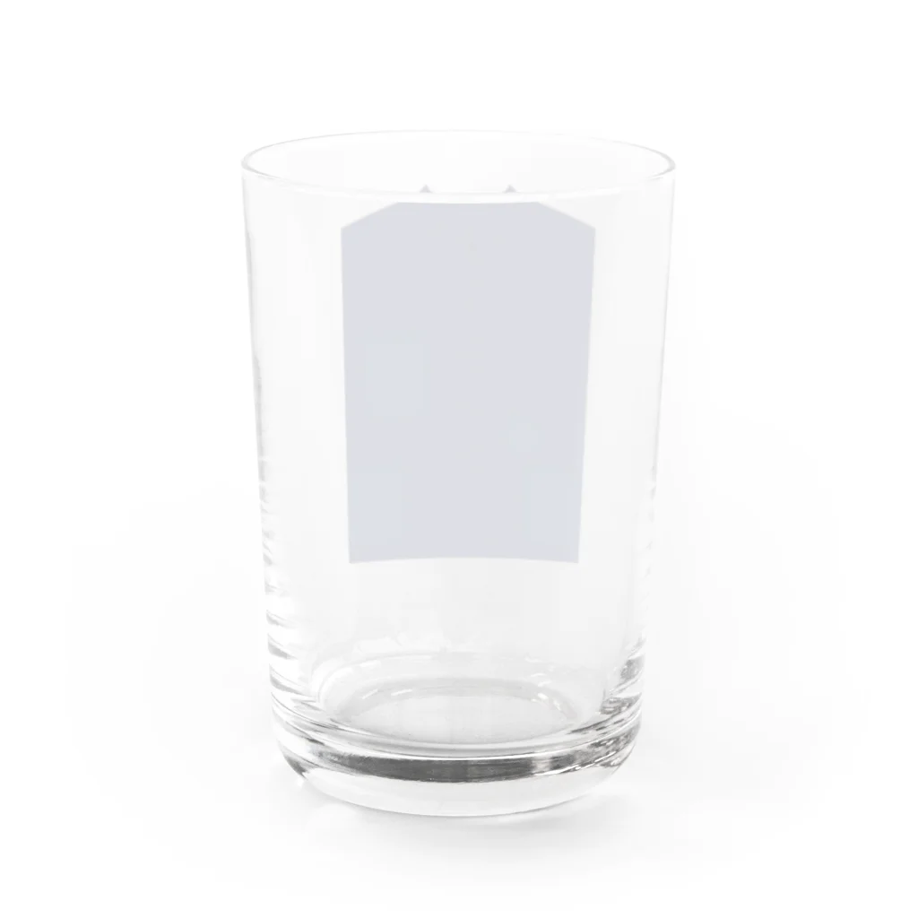 新商品PTオリジナルショップのナッパ服グッズ Water Glass :back