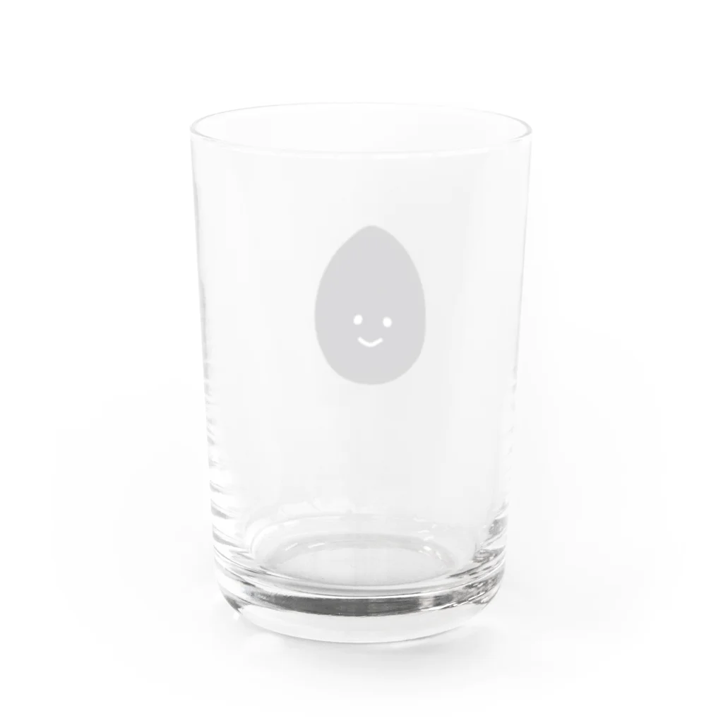 くろごま.comの黒ごまくん Water Glass :back