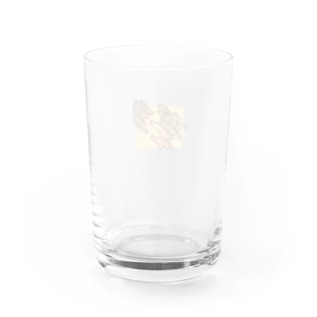 U&BのUツボ Water Glass :back