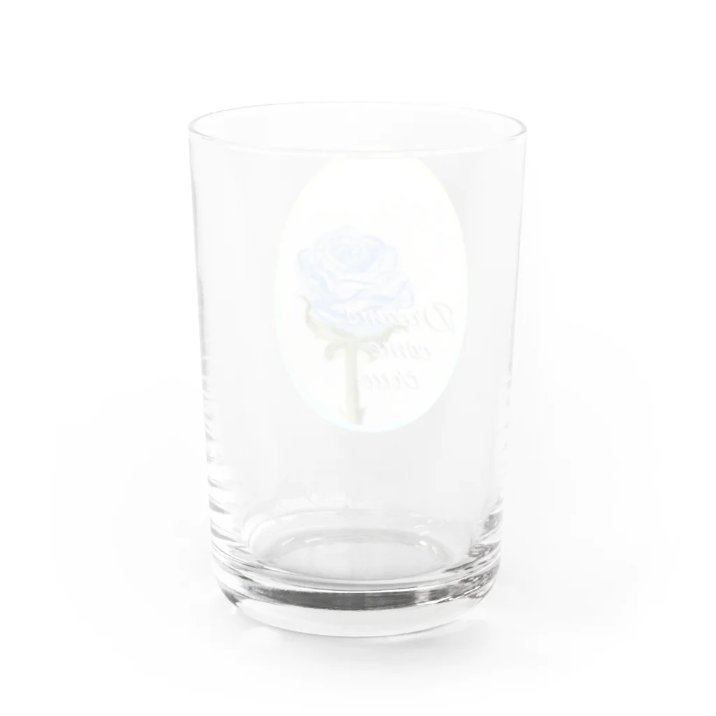 宮嶋麻衣の青い薔薇の花言葉は｢夢叶う｣ Water Glass :back