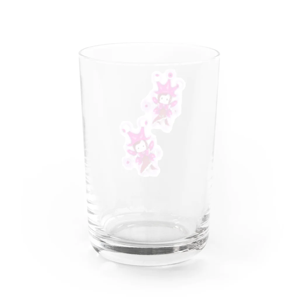 妖怪 水姫城-Yokai.Mizukijyo-ฅ^ơωơ^ฅ♡の🎀👻ニャルキ・ニョンキฅ^ơωơ^ฅ♡ Water Glass :back