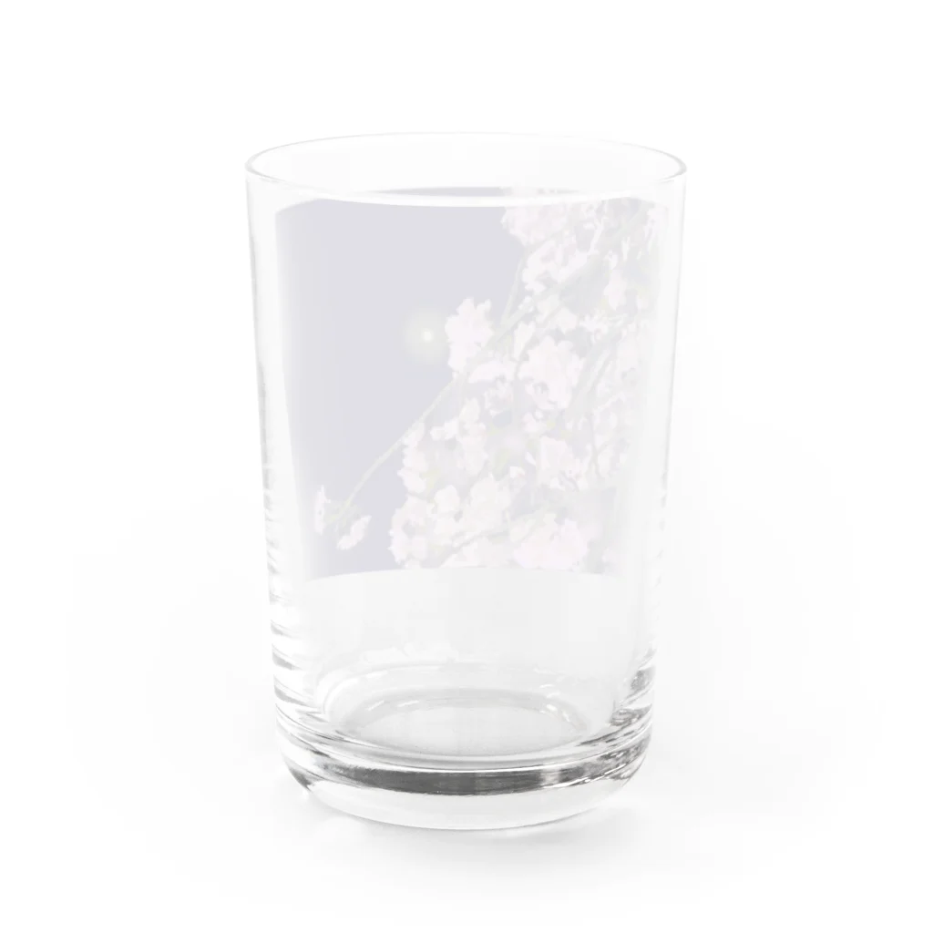 naisouyaの夜桜 Water Glass :back