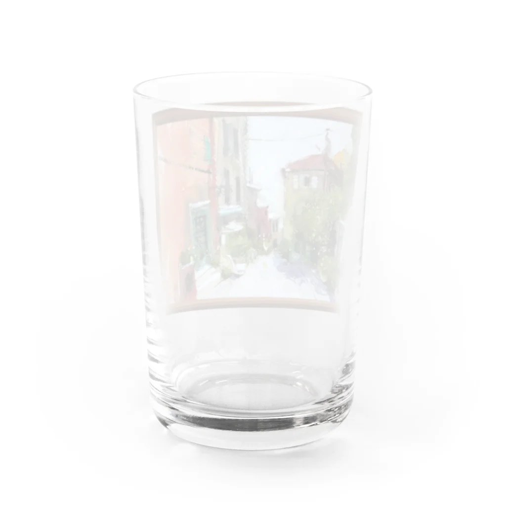 源内コンセプションの【水彩】 Haut-de-Cagnes Water Glass :back