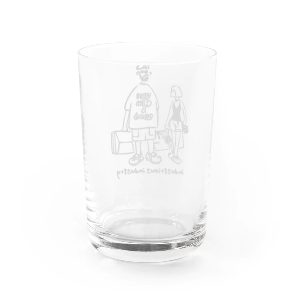 industrious industryのOK GOOD. Water Glass :back