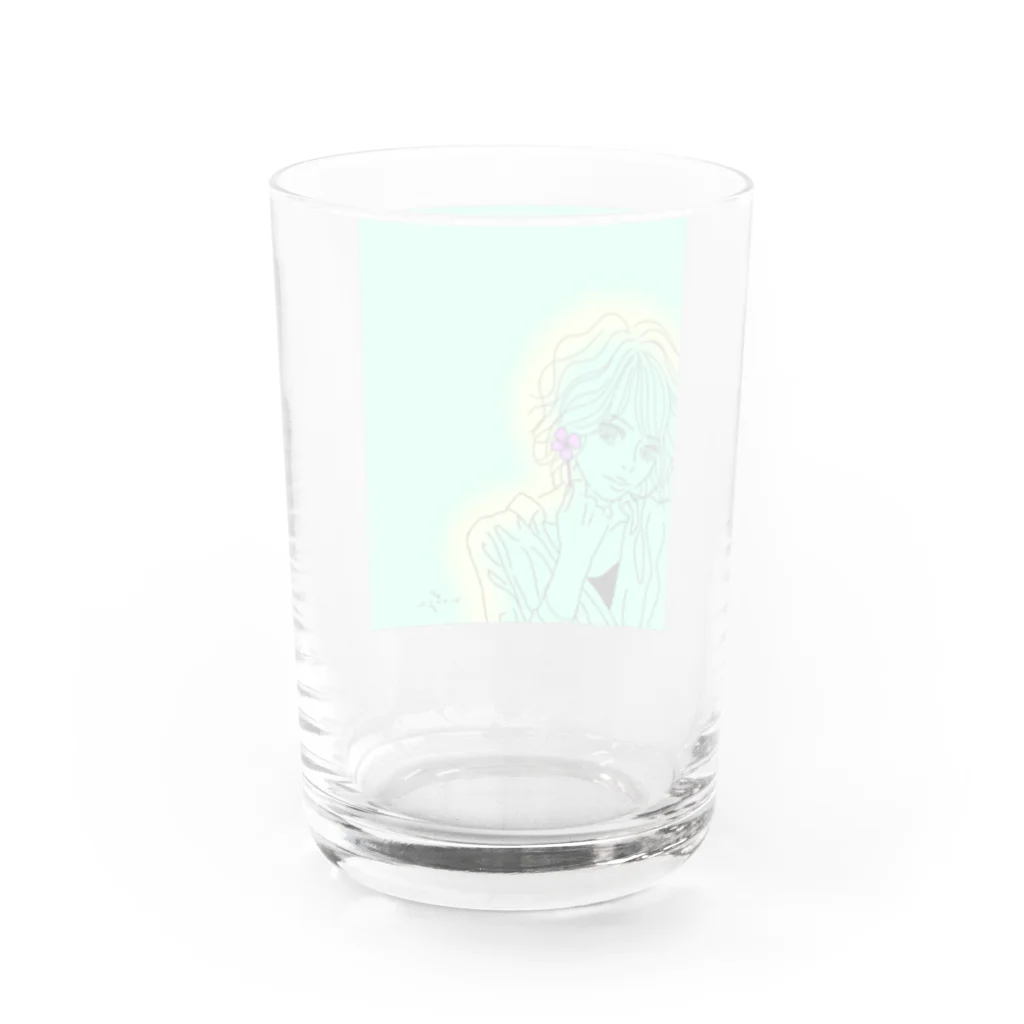 Ｍ✧Ｌｏｖｅｌｏ（エム・ラヴロ）のラッキーイヤリング🍀 Water Glass :back