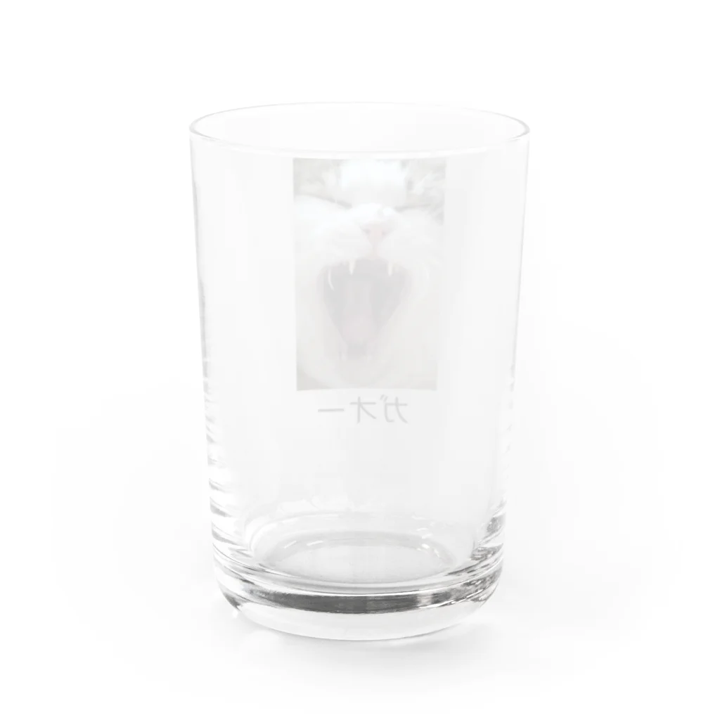 colorisのガオーネコ Water Glass :back