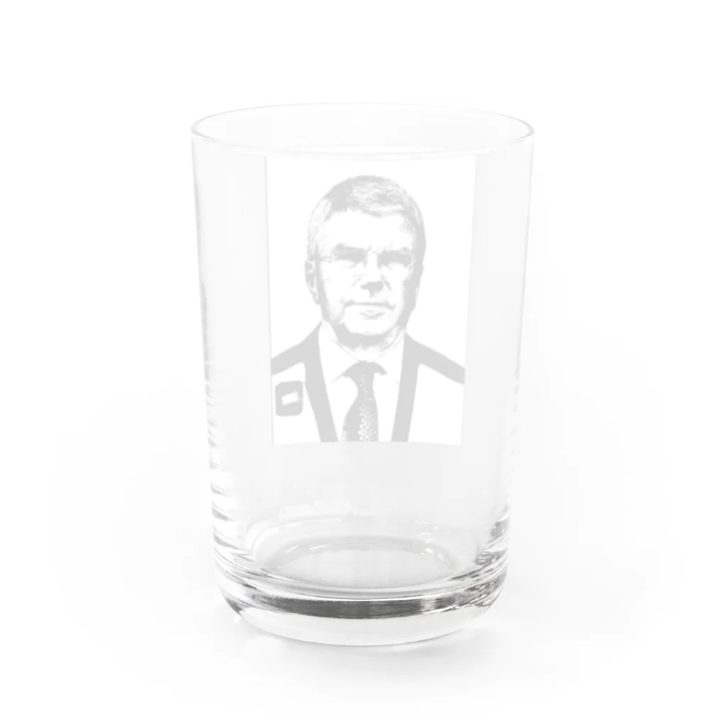 ぼったくり男爵のぼったくり男爵　シンプル Water Glass :back