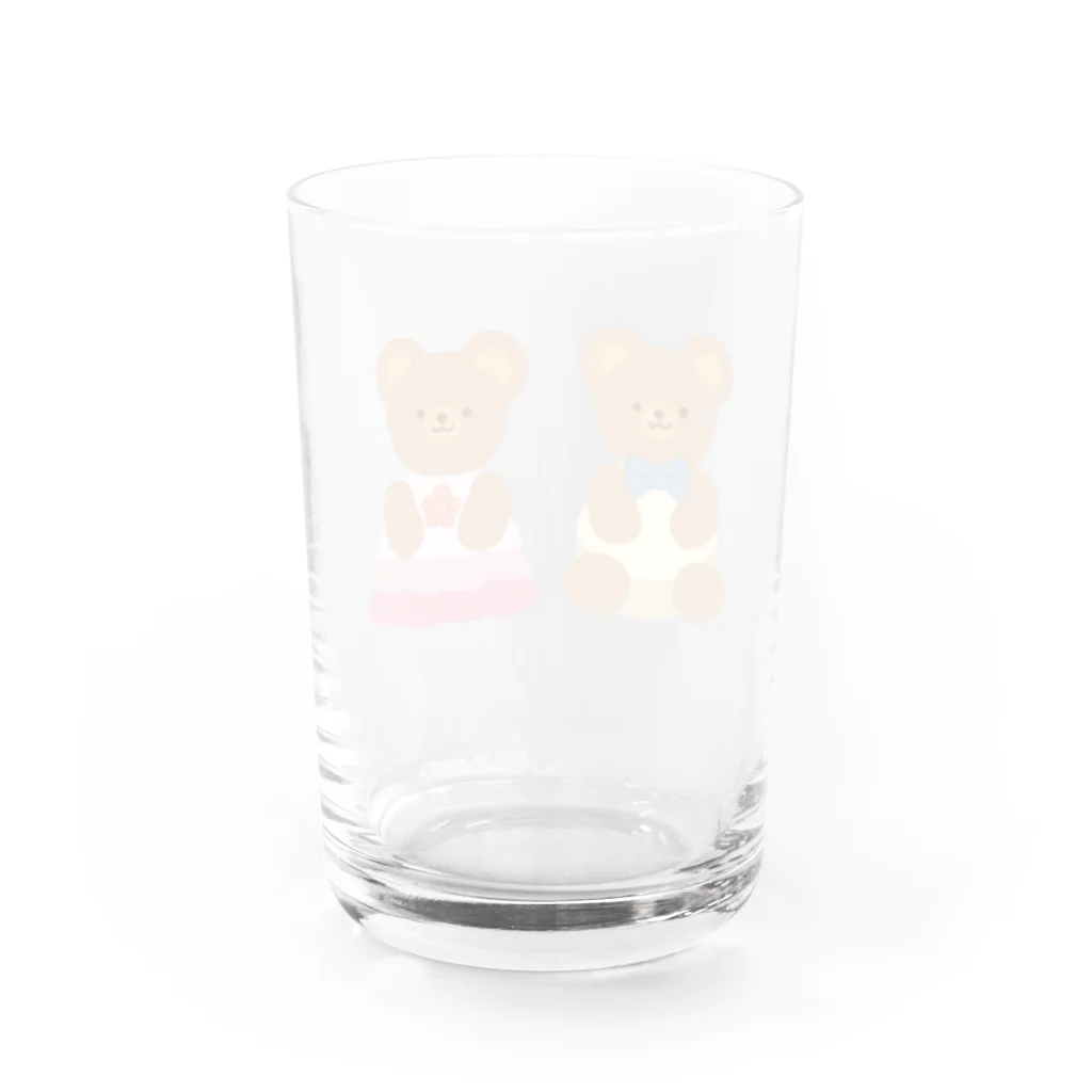 トゥインクルのアジル君とキララちゃん Water Glass :back