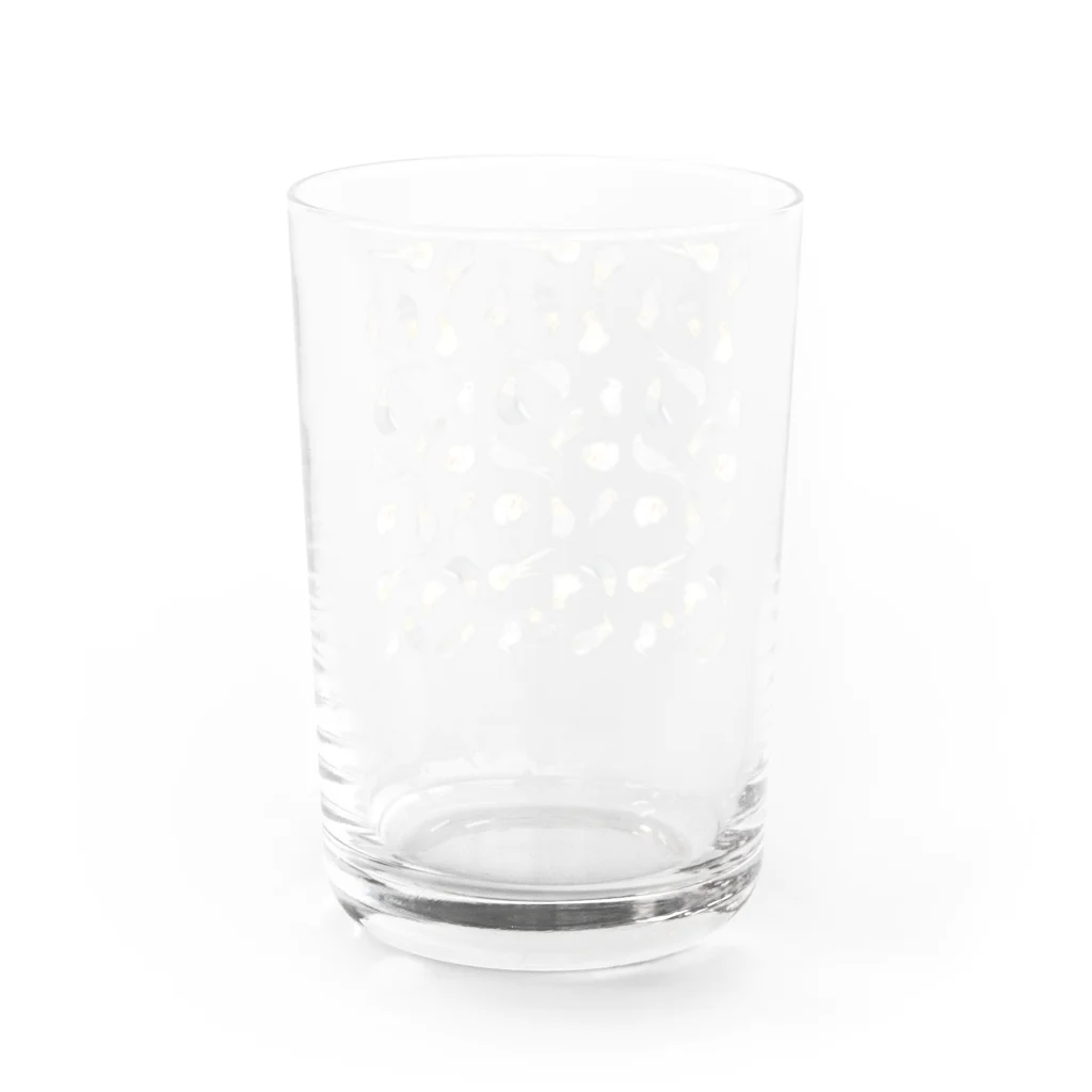 まめるりはことりのたっぷりオカメインコちゃん【まめるりはことり】 Water Glass :back