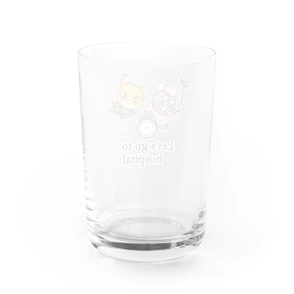 月兎耳庵 つきとじあん　矢光いるるのレッツゴーグランマ Water Glass :back