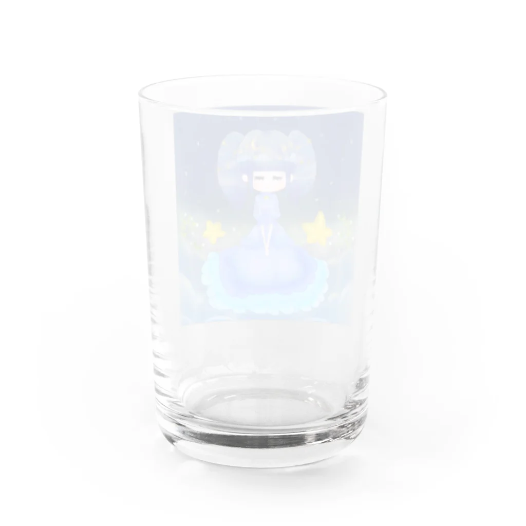 ましろの星のお姫様 Water Glass :back