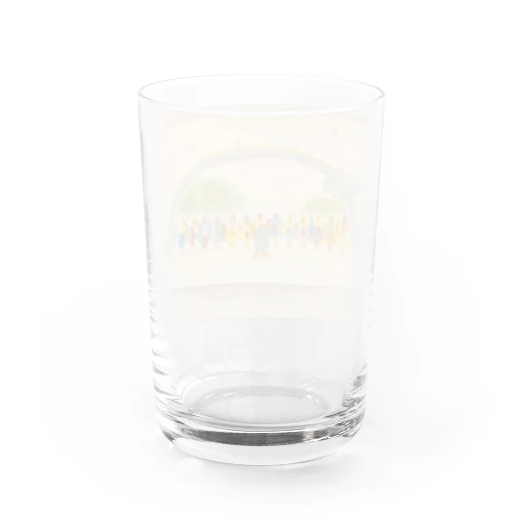 AnkkA(アンッカ）の店のあひるの合唱 Water Glass :back