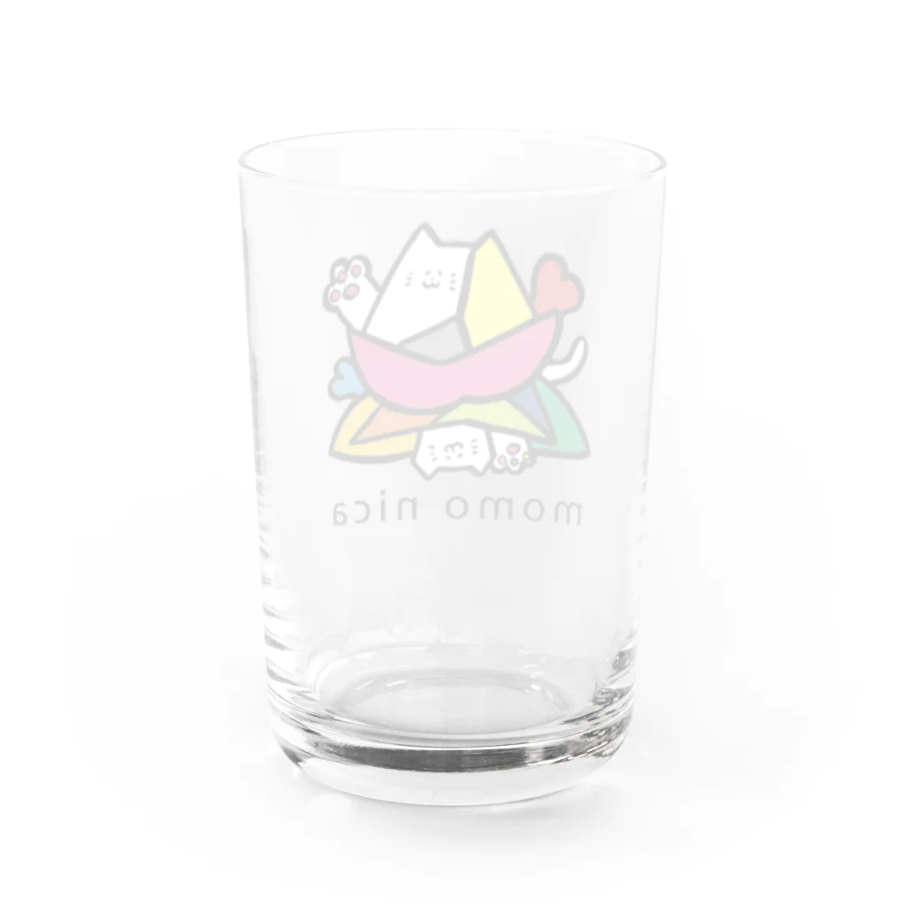 肉球ストア２号店のモモニカ Water Glass :back