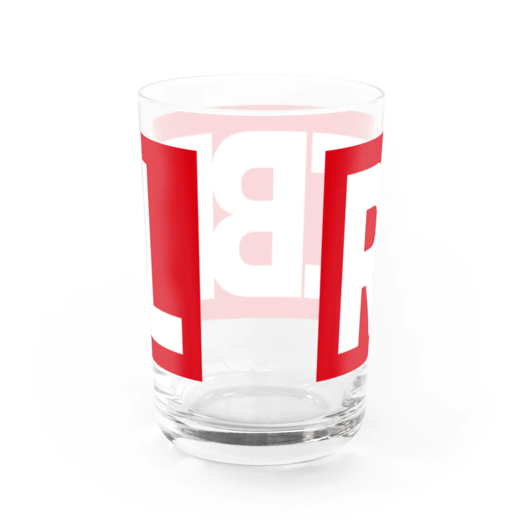 GALACTIC REBELのREBEL RED Water Glass :back