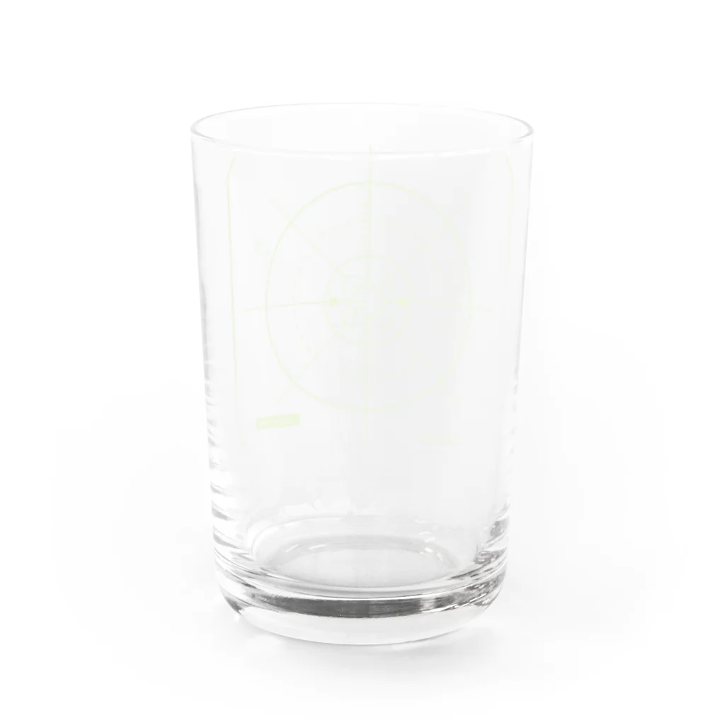 kimchinのターゲット　ロックオン！ Water Glass :back