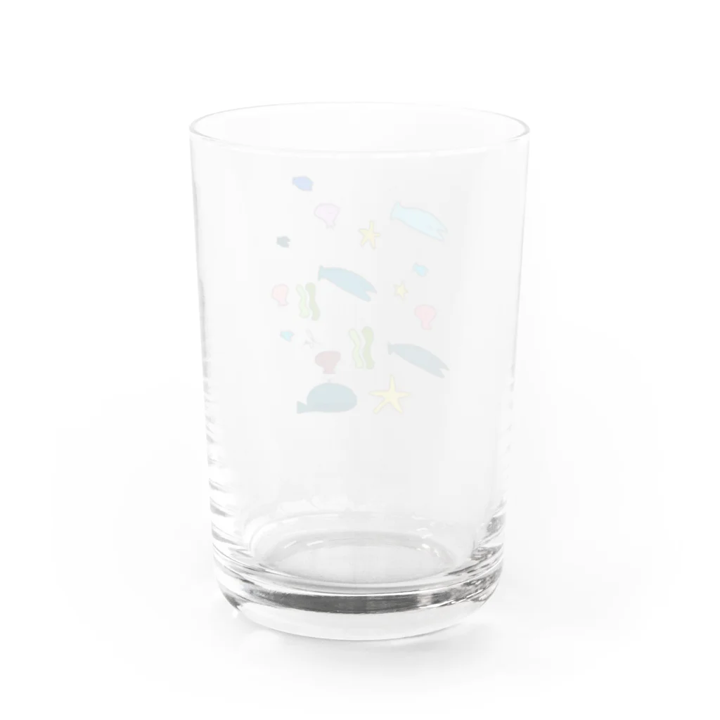 vepa_shopのうみのせかい Water Glass :back