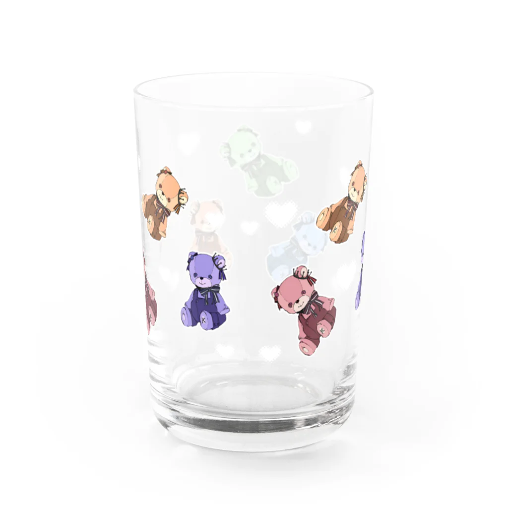 久埜クルムのkuno bear Water Glass :back