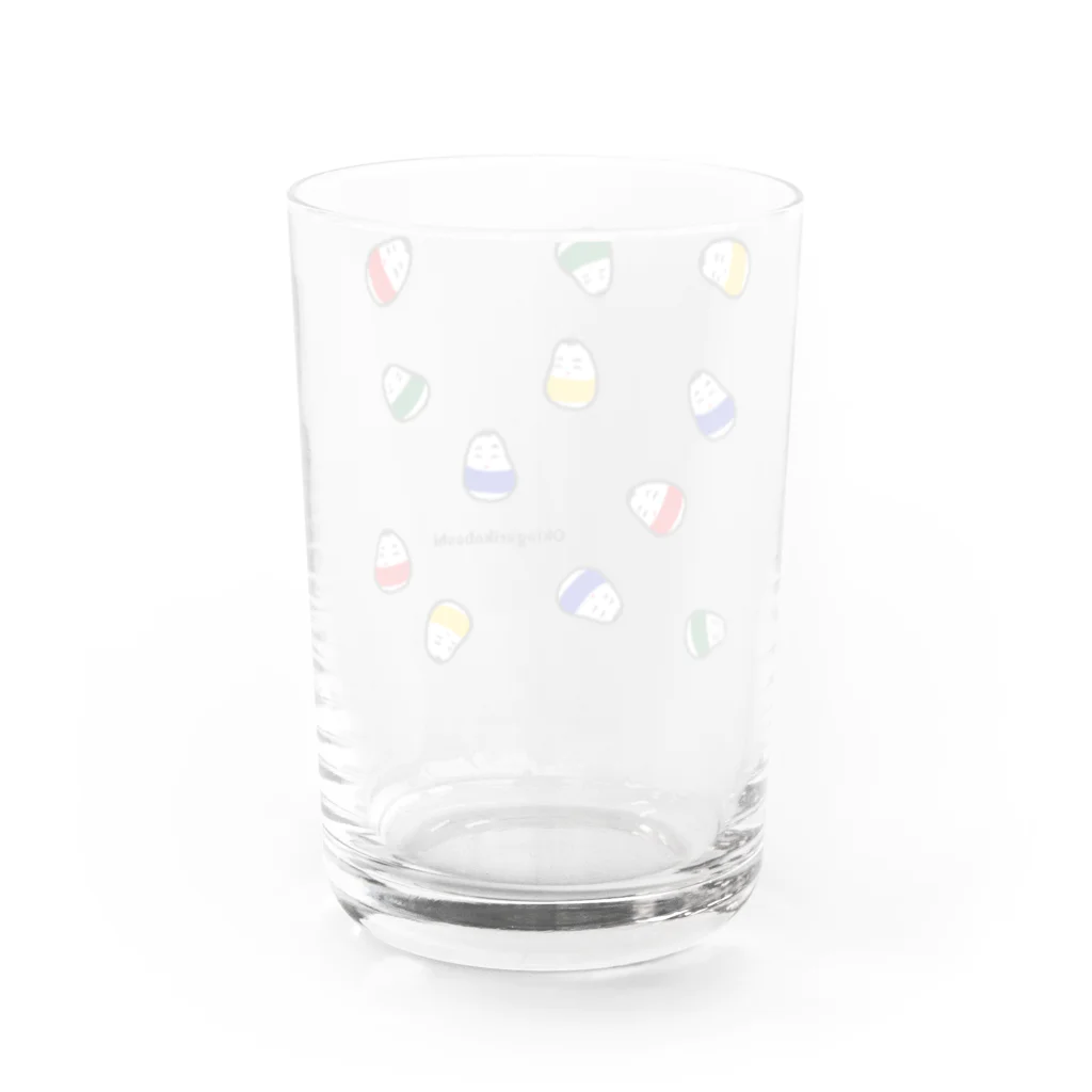 SU-KUのカラフル小法師 Water Glass :back