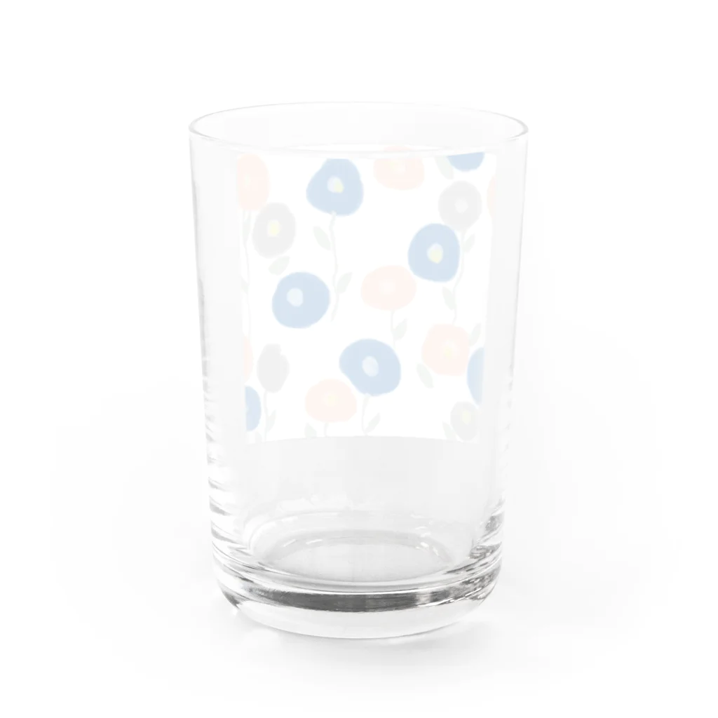 wakuwa_shopの【イラストレーターMARI】ohana Water Glass :back