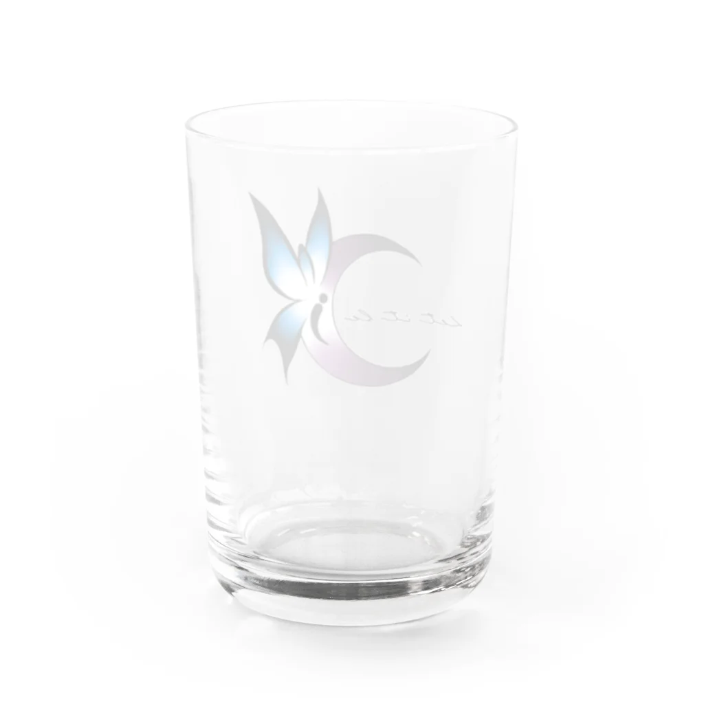 Blue__xxxのBlueButterfly Water Glass :back