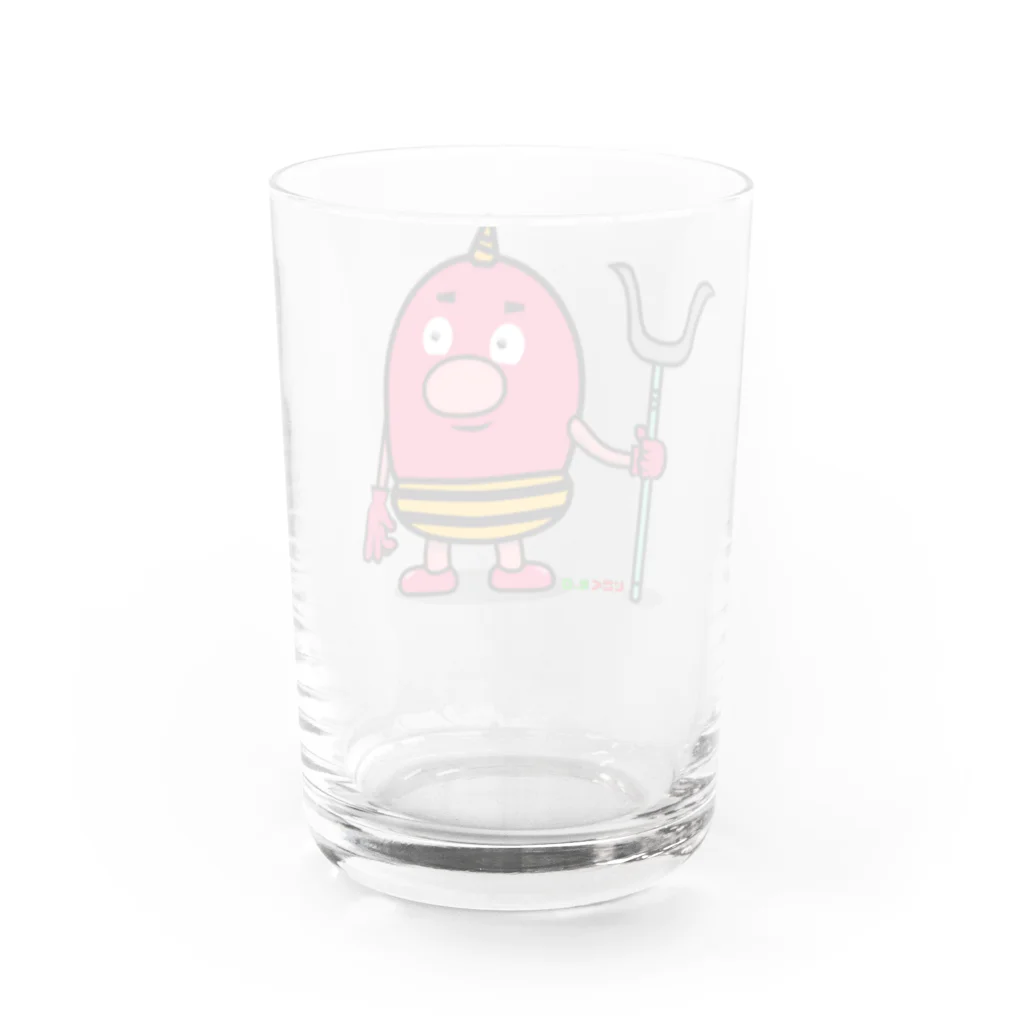 zentoyのじごく2.0　赤鬼くん Water Glass :back