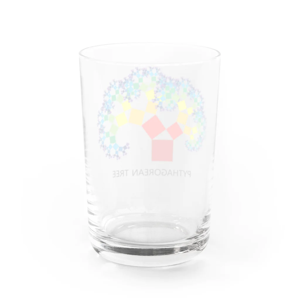 ζWalker/Shiunのピタゴラス・ツリー Water Glass :back